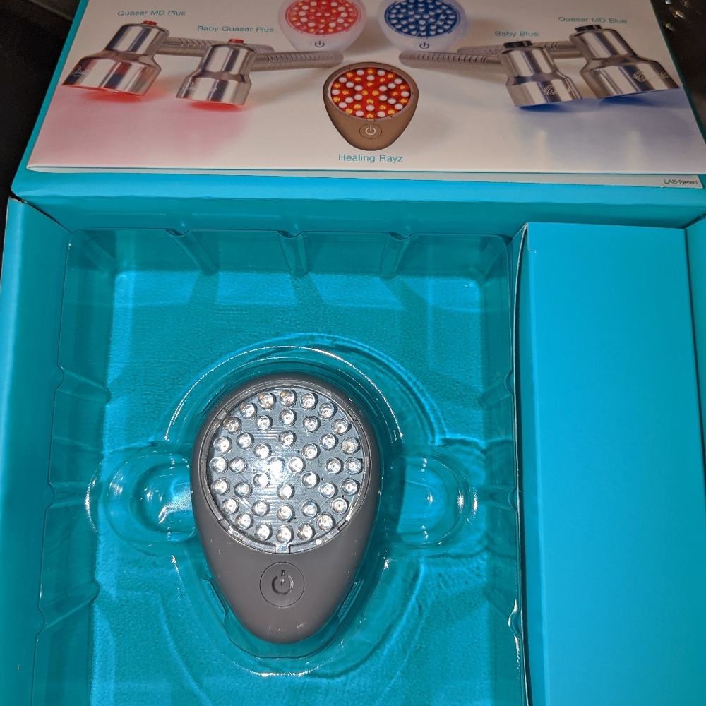 Anti-Aging Quasar Bio-tech Pure Rayz Healing Facial Red Light Device PureRayz